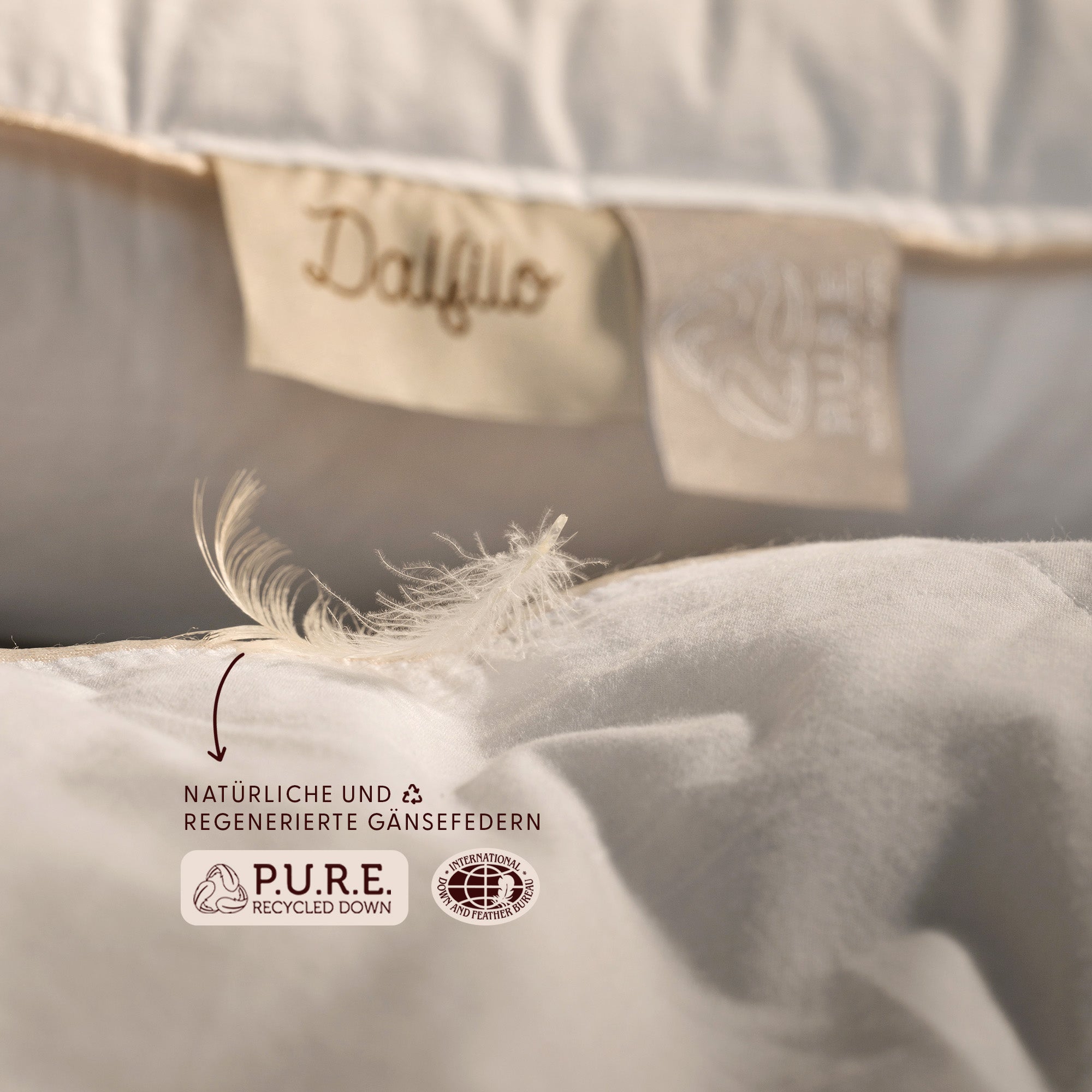 Recycelte Daunenbettdecke | Dalfilo