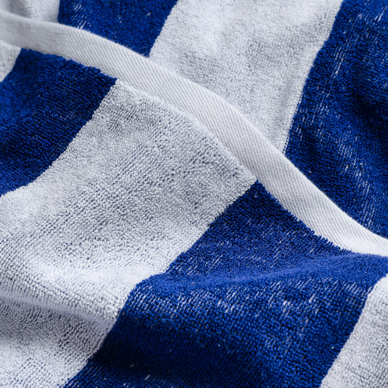 Portofino bath towel 
- 100x180 cm- Blue- Cotton - Dalfilo