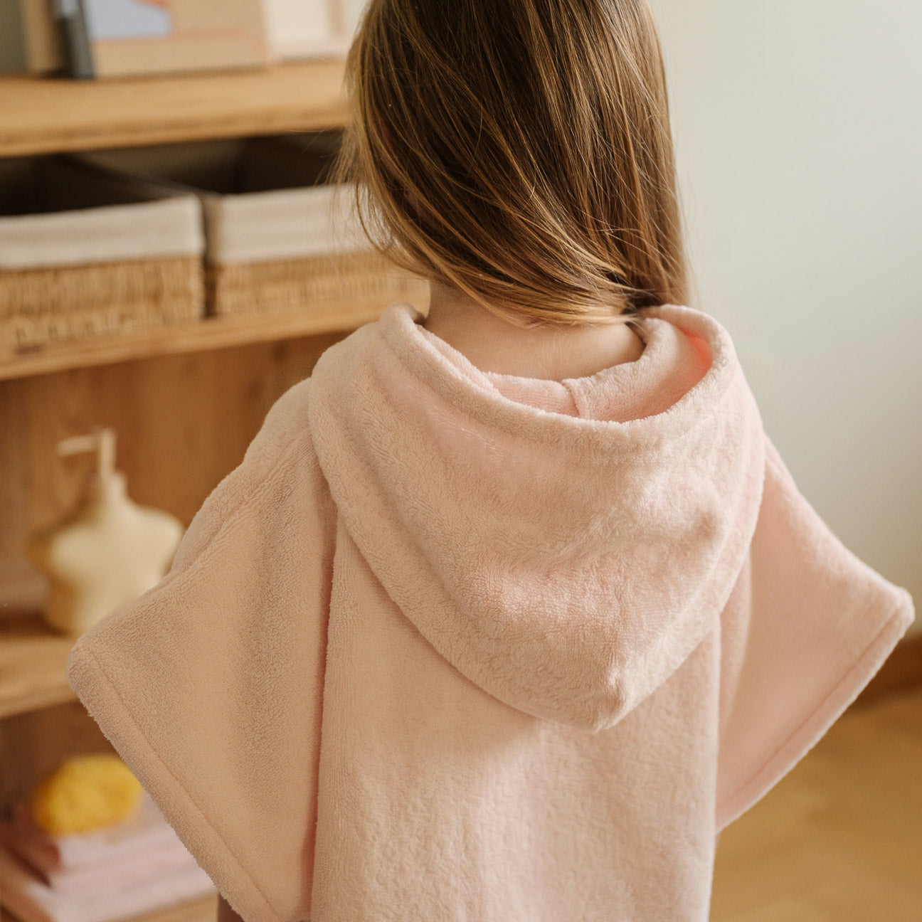 Badeponcho
- Einheitsgröße (2-4 Jahre)- Rosa- Klassische Baumwolle - Dalfilo