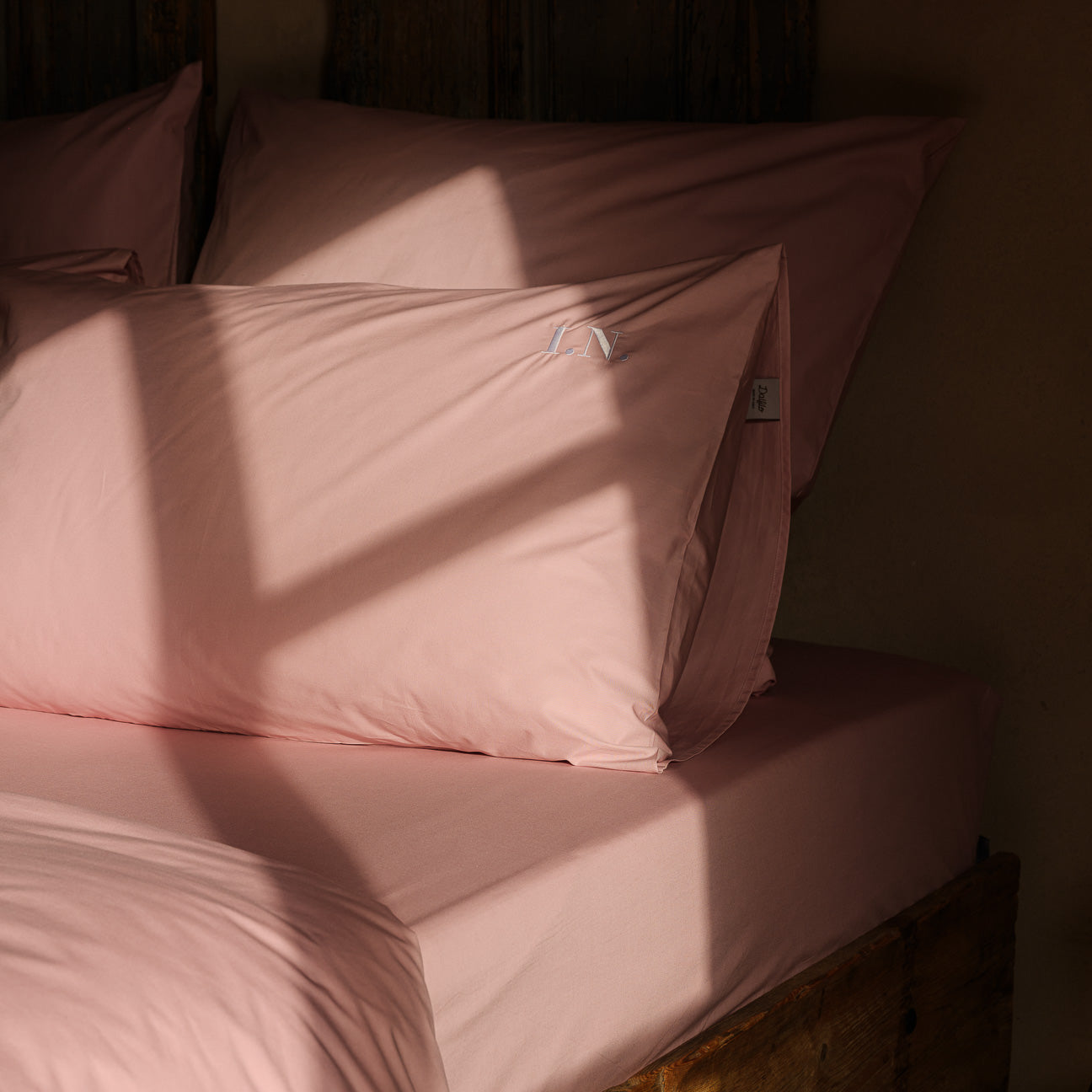 2er-Set Baumwolle Kissenbezug
- 50x70 cm- Mauve- Perkal - Dalfilo