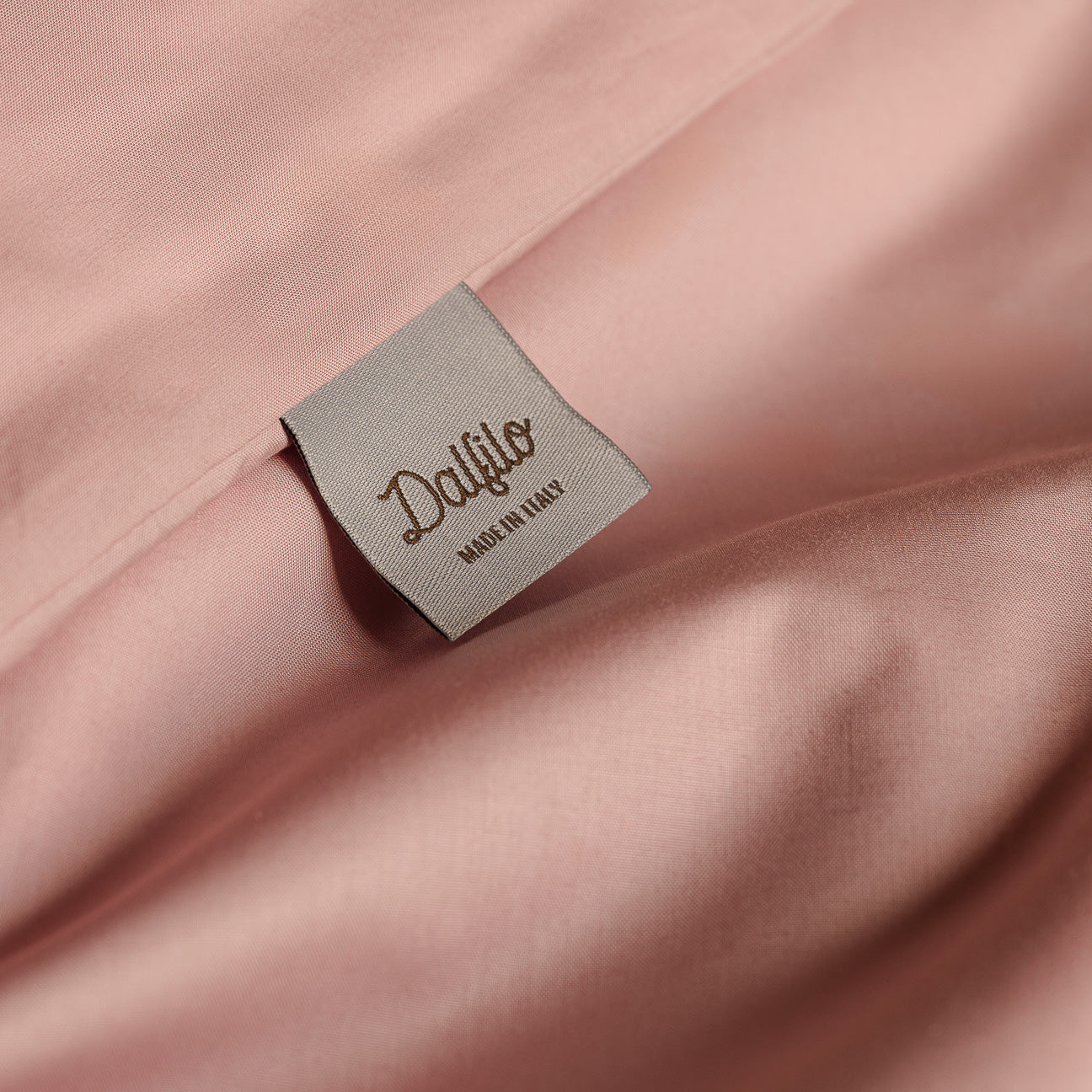 Cotton duvet cover
- 160x210cm- Mauve- Percale - Dalfilo