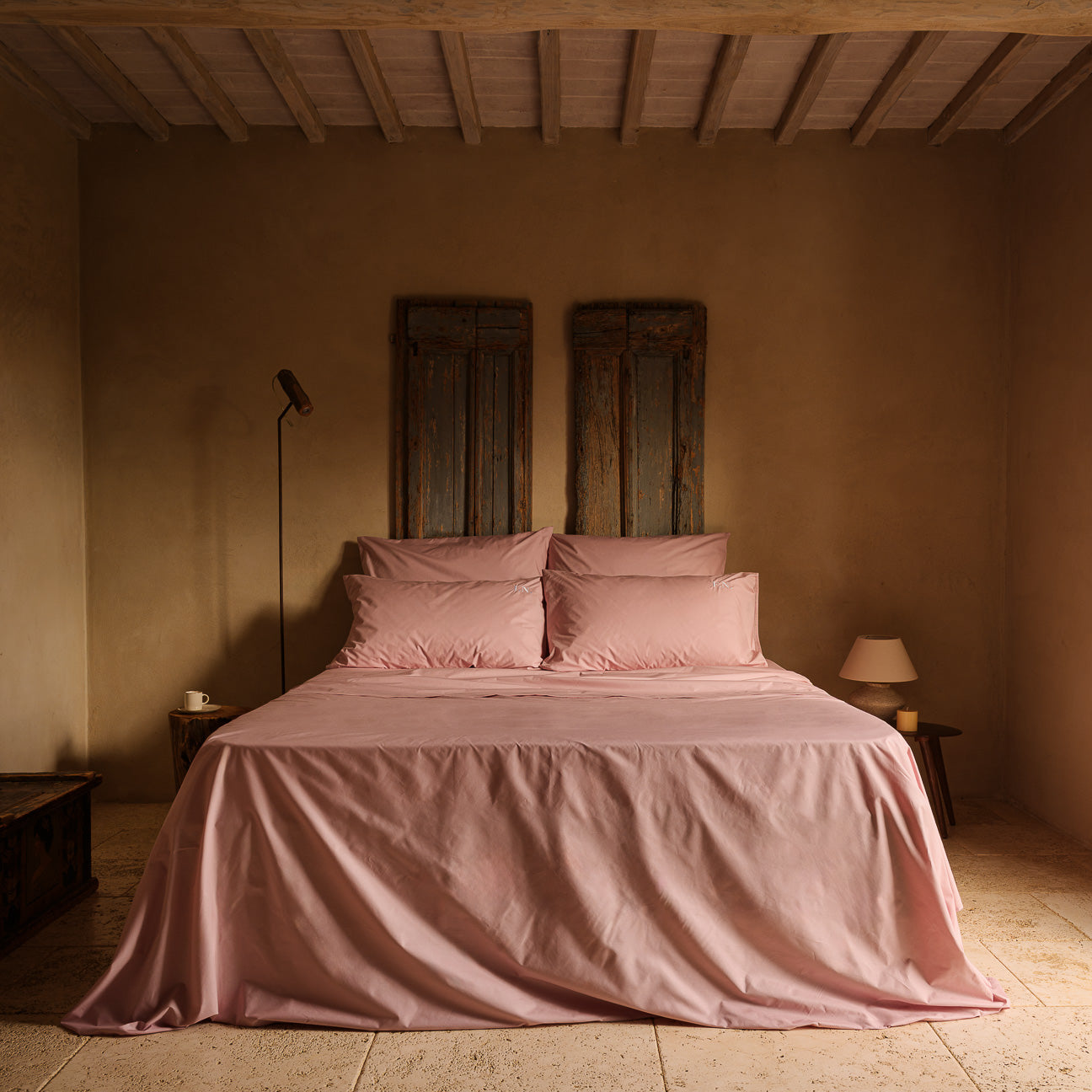 2er-Set Baumwolle Kissenbezug
- 50x70 cm- Mauve- Perkal - Dalfilo