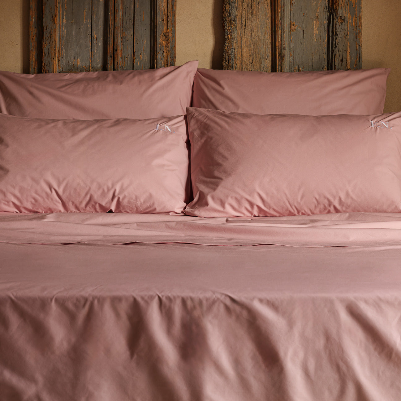 2er-Set Baumwolle Kissenbezug
- 50x70 cm- Mauve- Perkal - Dalfilo