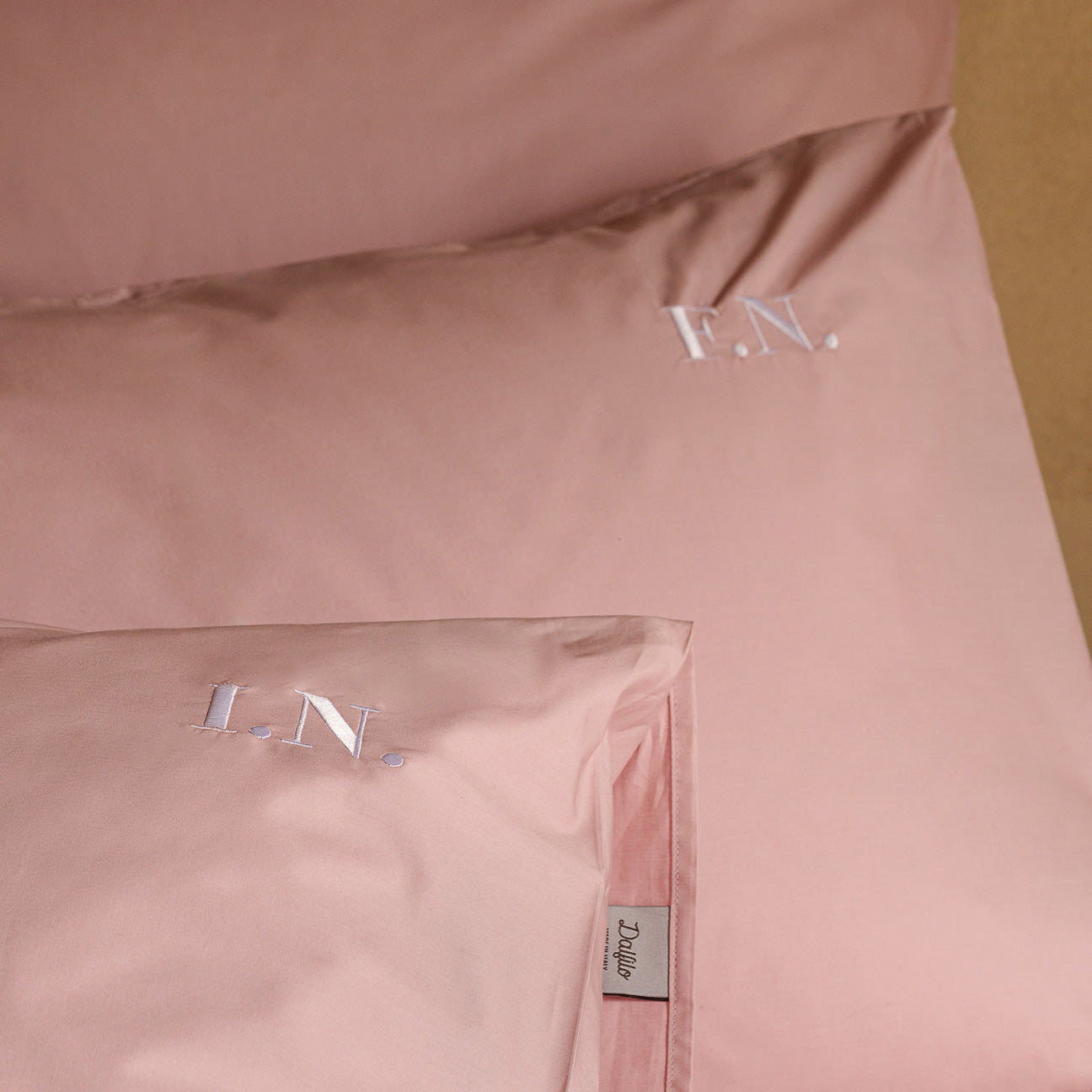 2er-Set Baumwolle Kissenbezug
- 50x70 cm- Mauve- Perkal - Dalfilo