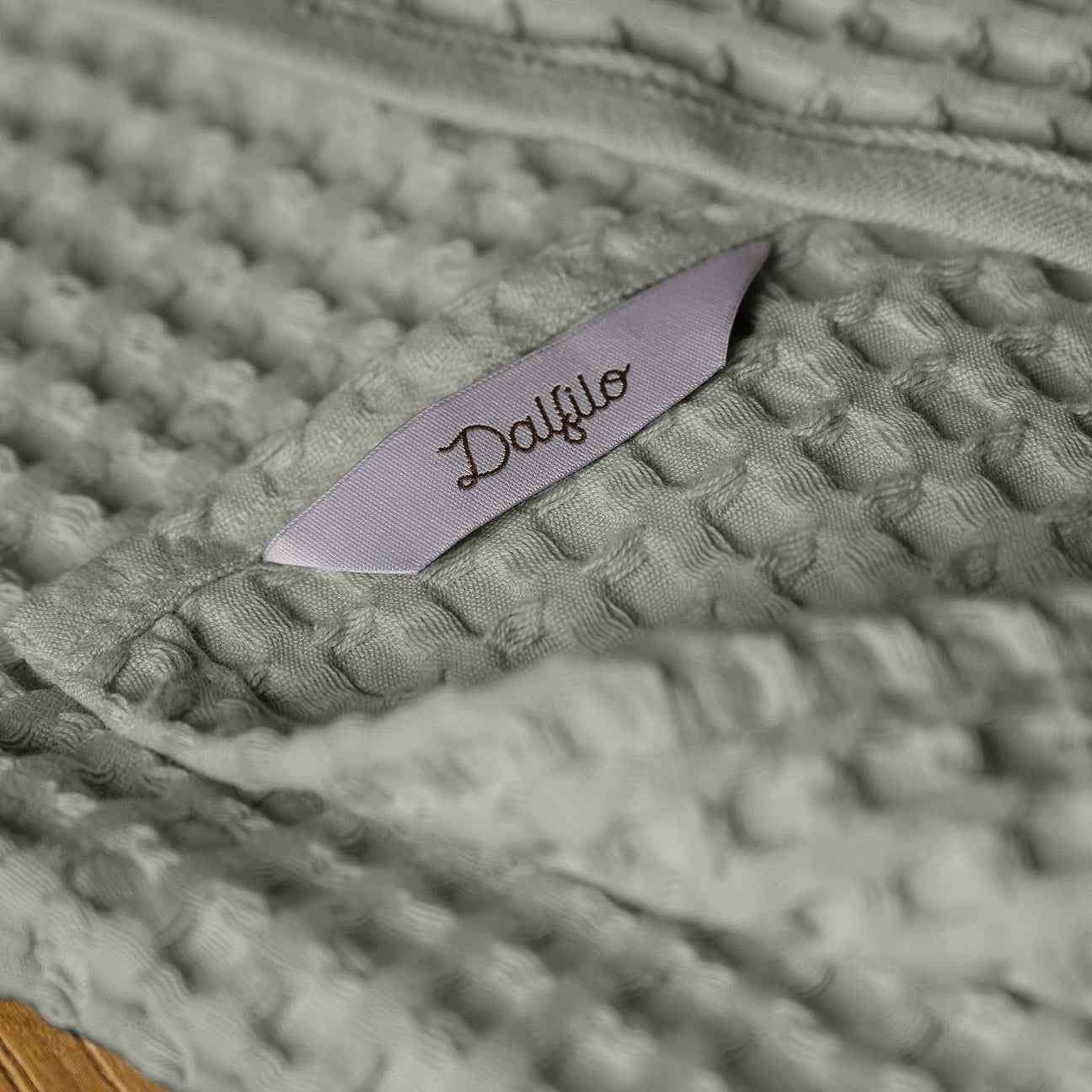 Waffle piqué set 2 pieces
- One size fits all- White- Waffle piqué cotton - Dalfilo