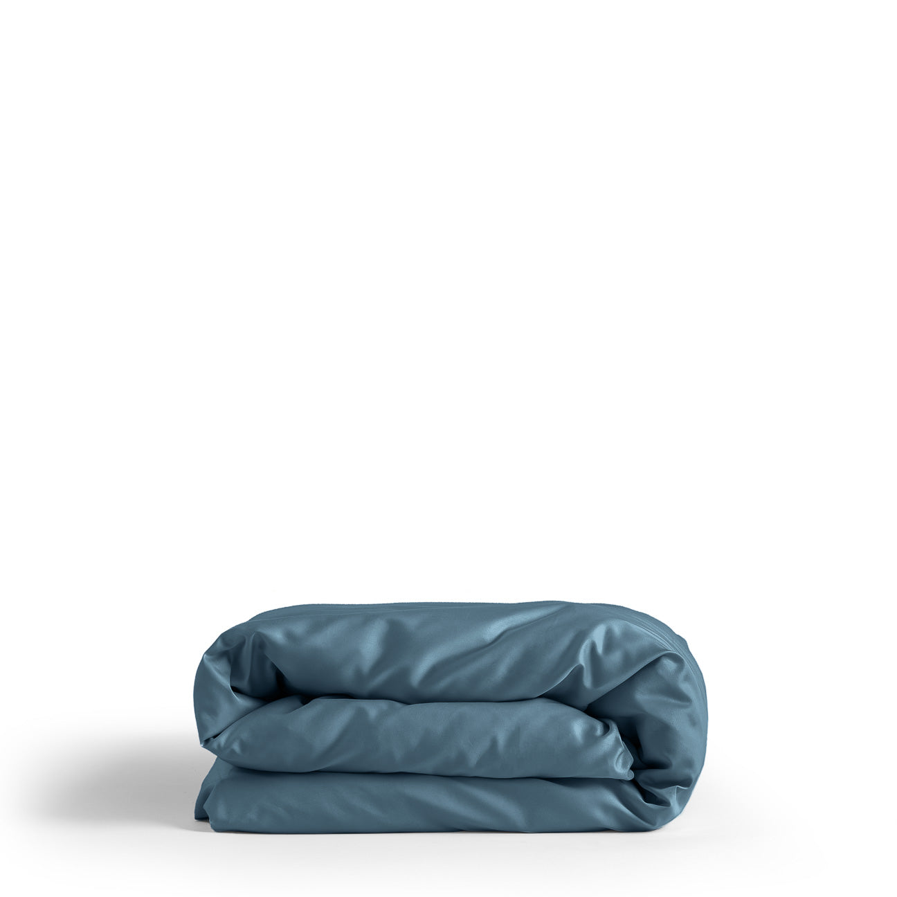 Cotton duvet cover
- 160x210cm- Denim- Percale - Dalfilo