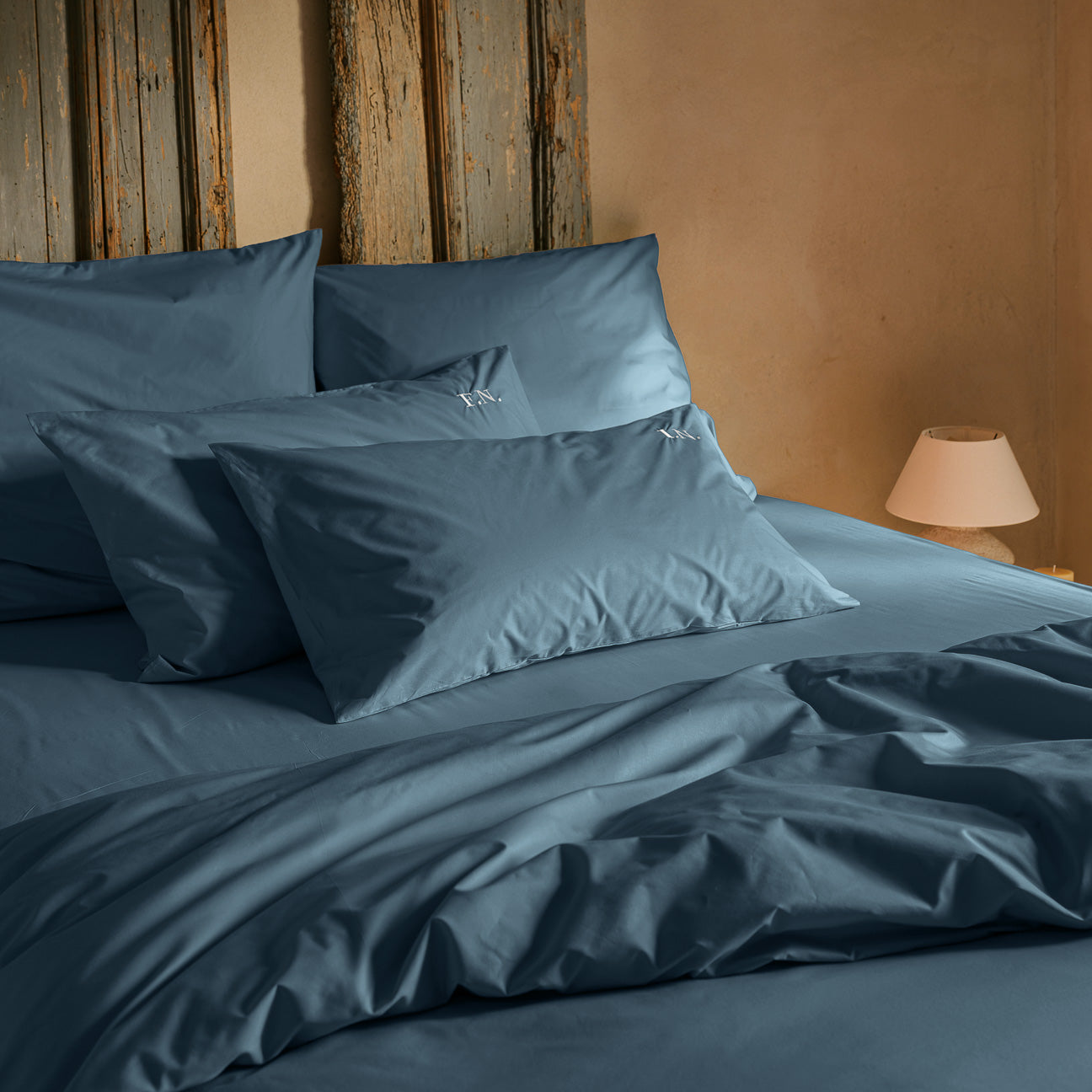Cotton bedding set
- Denim- Percale - Dalfilo