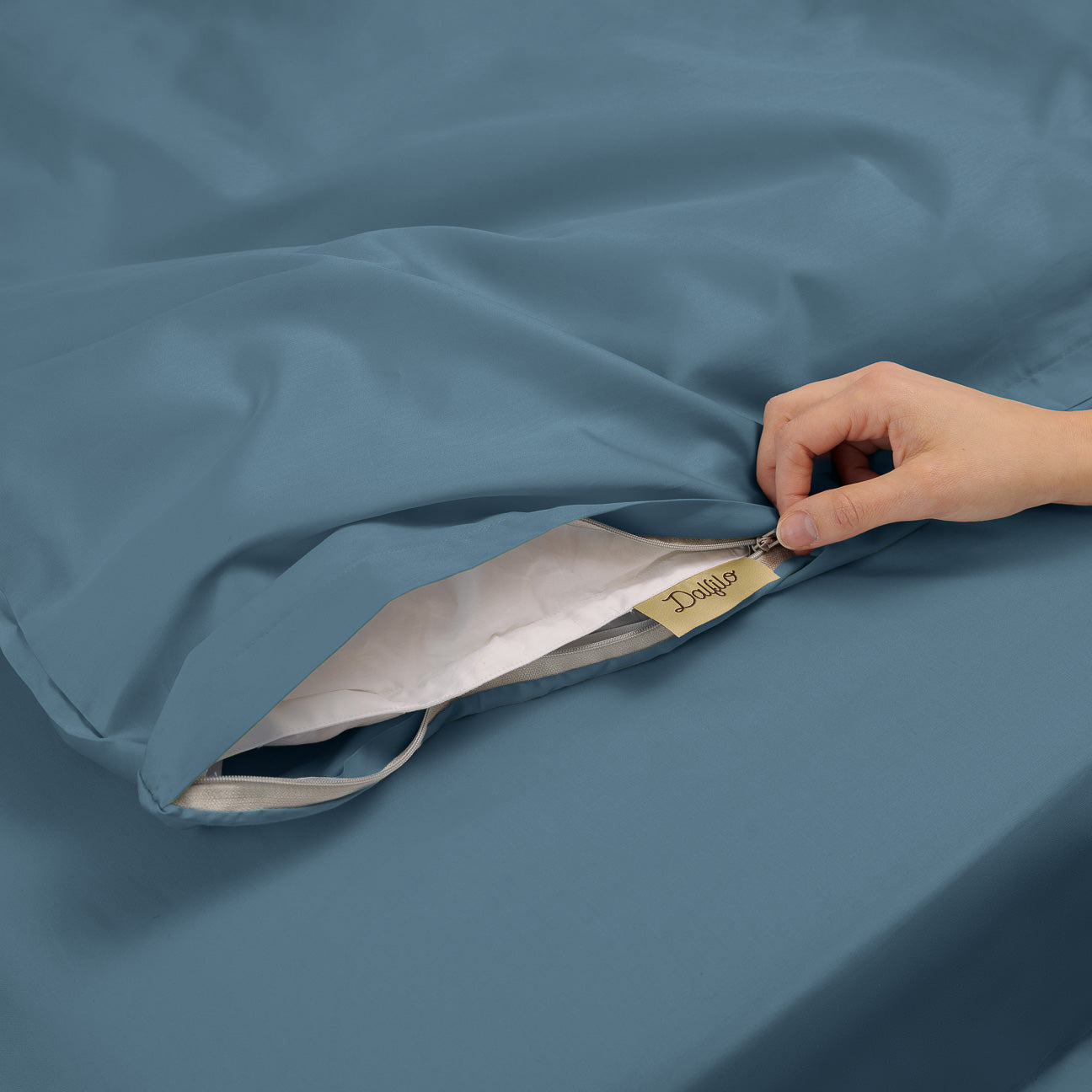Cotton bedding set
- Denim- Percale - Dalfilo